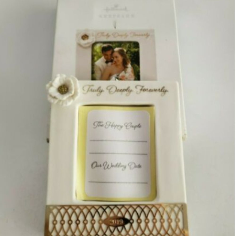 2019 Hallmark Keepsake Orn Truly Deeply Foreverly